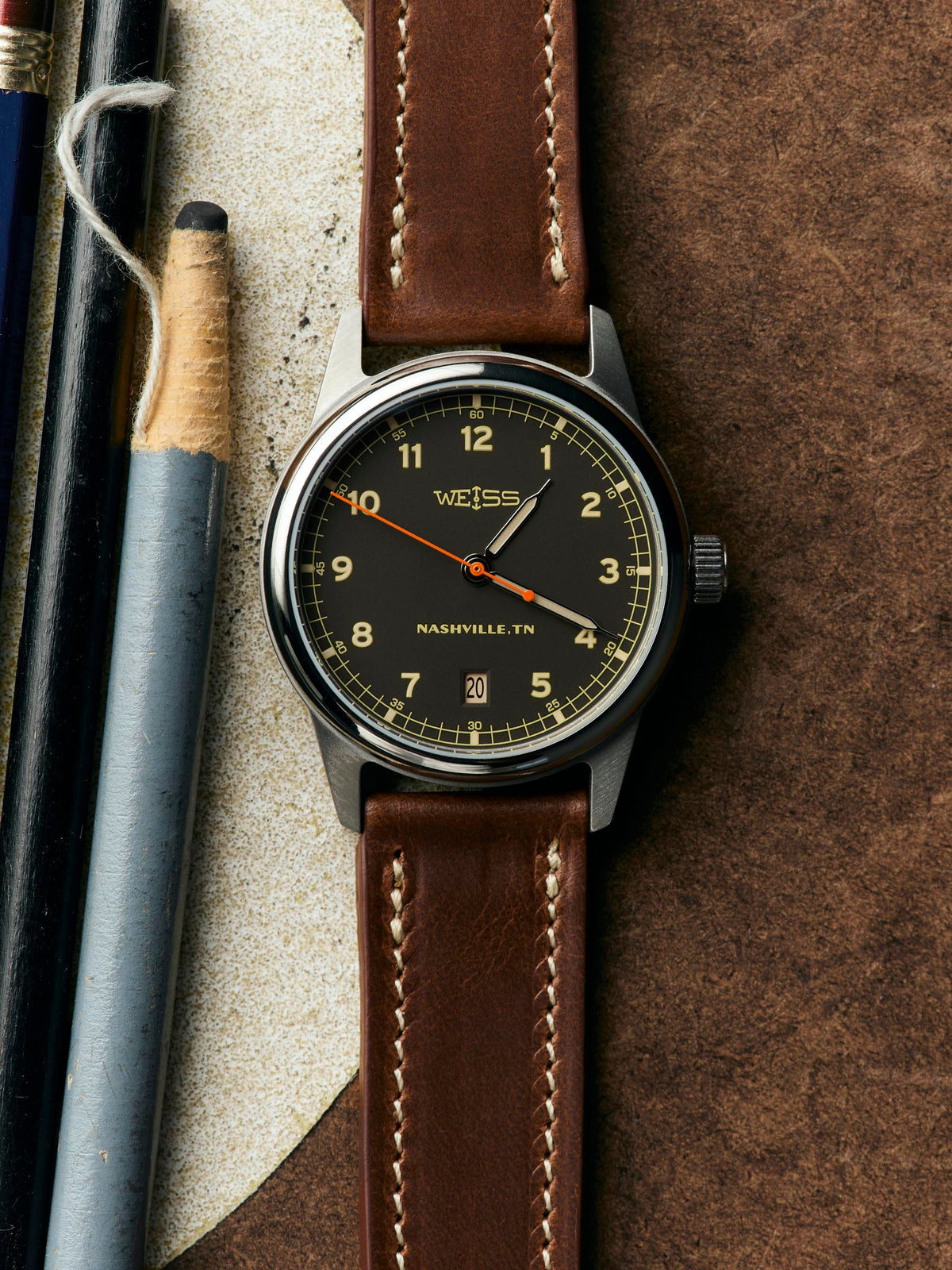 i+w x Weiss Watch Co. 38mm automatic 002