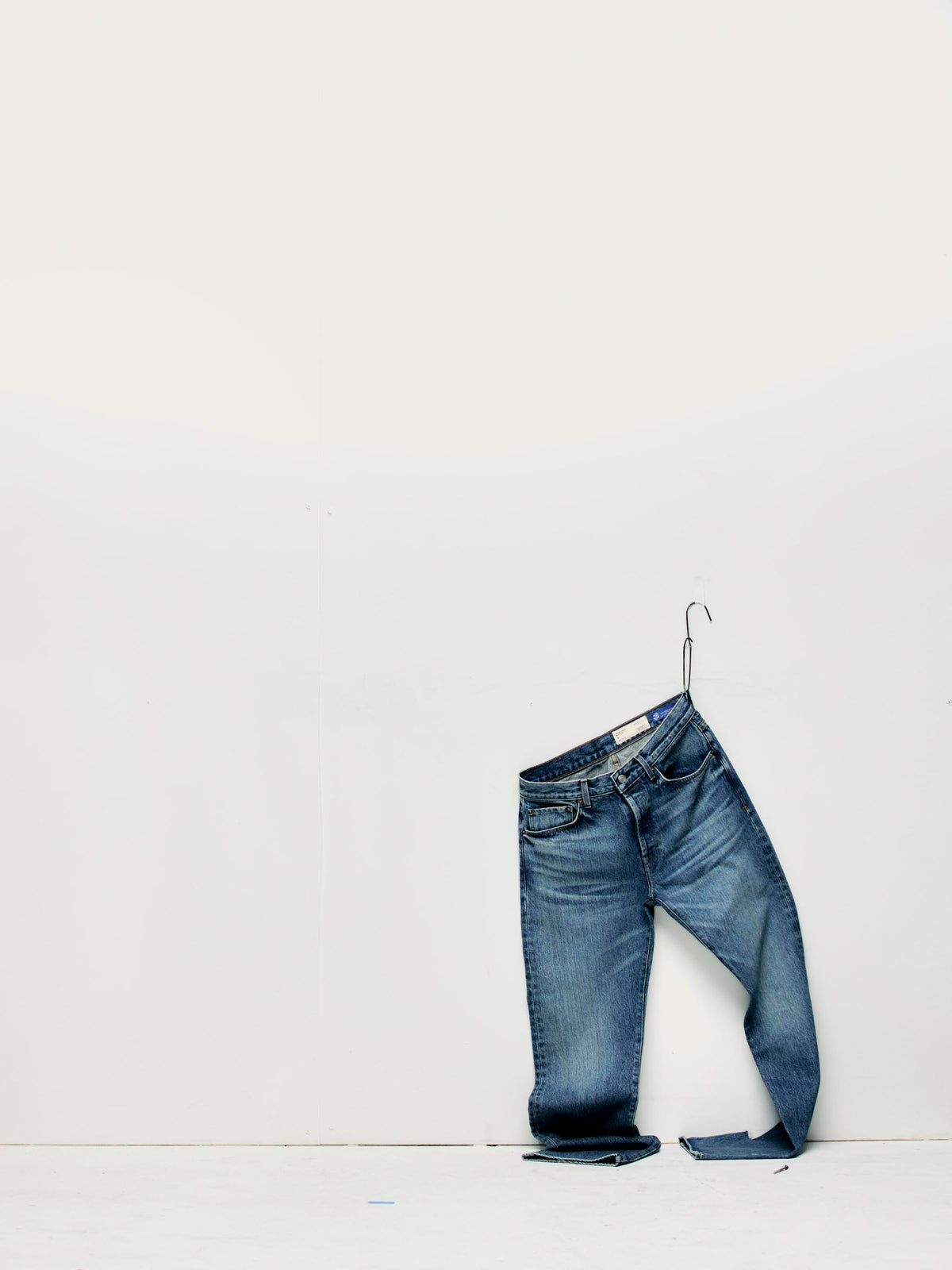 willie washed natural indigo