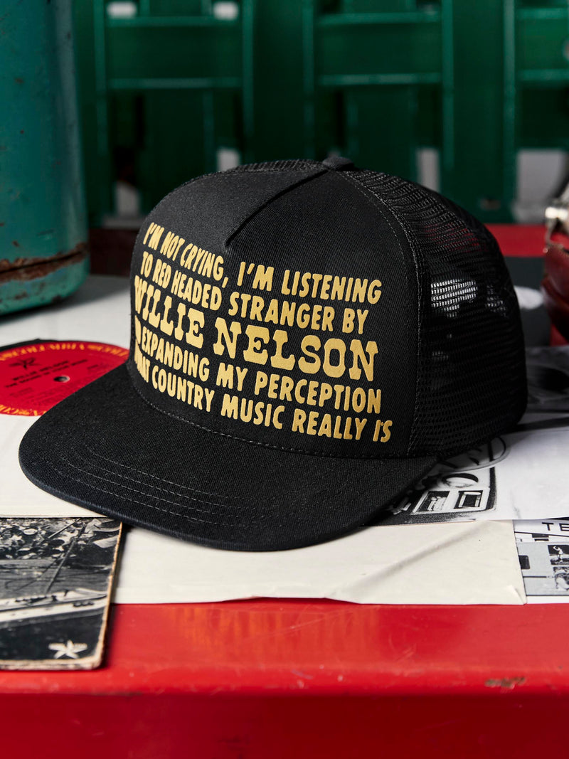 i+w x willie nelson "red headed stranger" trucker - Model