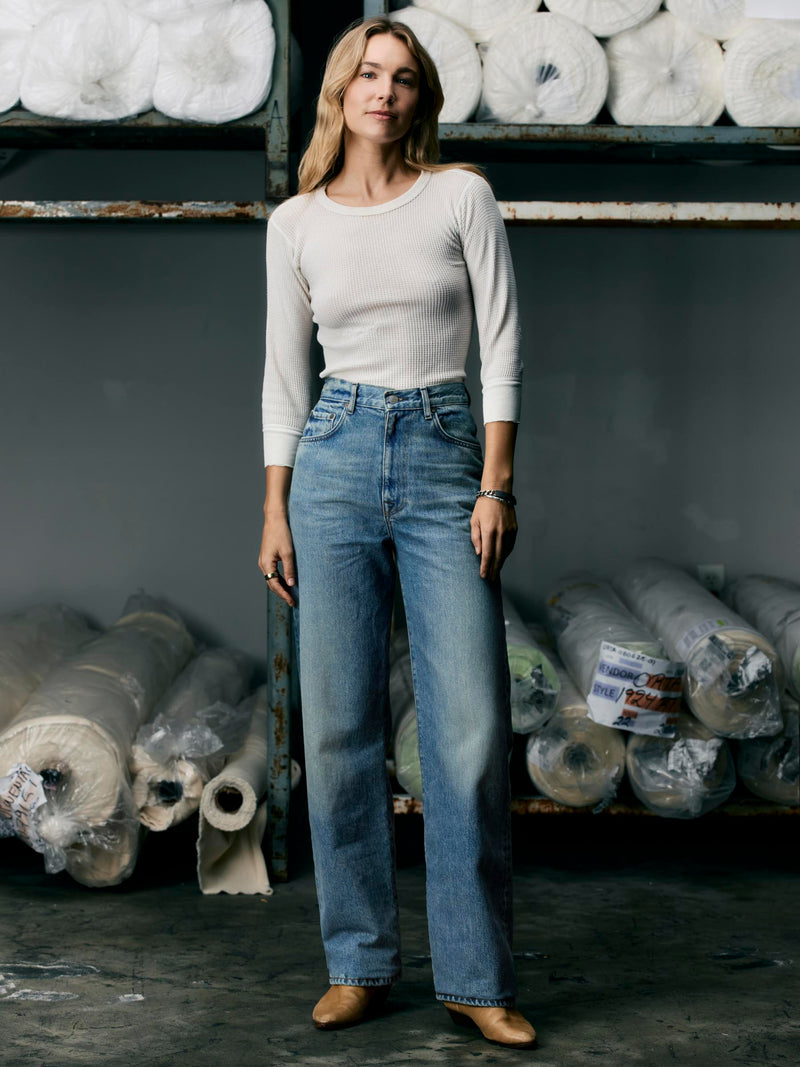 catherine washed natural indigo