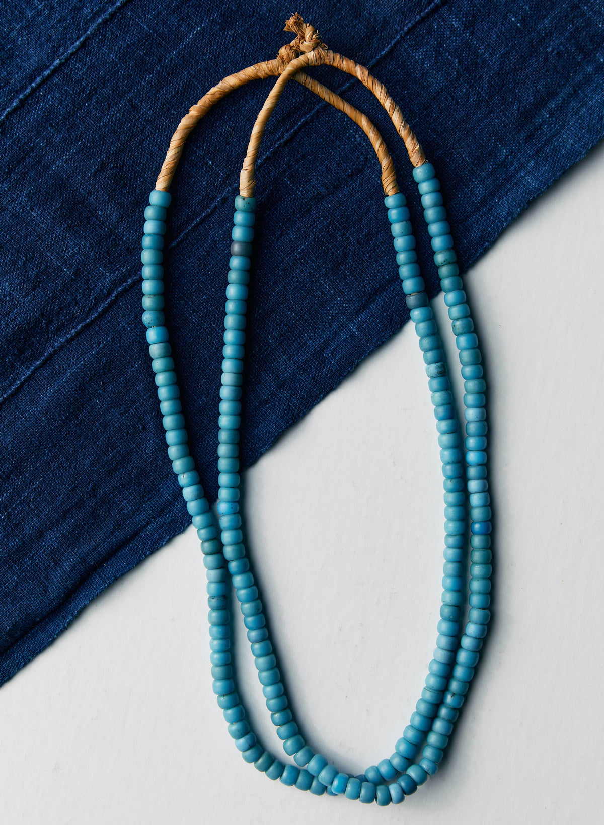 vintage aqua paderes necklace